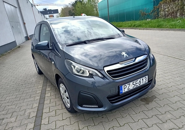 Peugeot 108 cena 25900 przebieg: 54000, rok produkcji 2015 z Dobrzyca małe 232